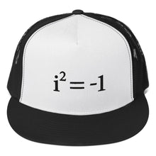 Load image into Gallery viewer, Euler's Imaginary Embroidered Trucker Cap
