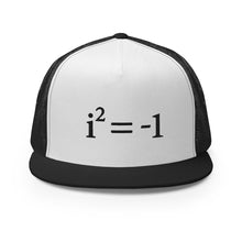 Load image into Gallery viewer, Euler's Imaginary Embroidered Trucker Cap