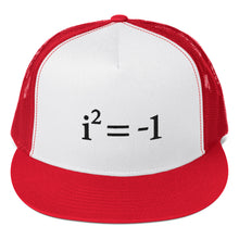 Load image into Gallery viewer, Euler's Imaginary Embroidered Trucker Cap