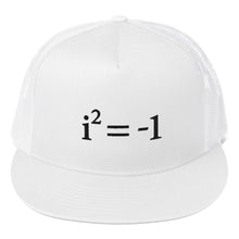 Load image into Gallery viewer, Euler&#39;s Imaginary Embroidered Trucker Cap
