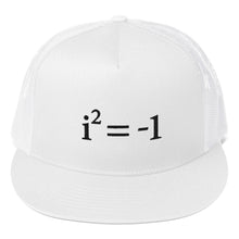 Load image into Gallery viewer, Euler's Imaginary Embroidered Trucker Cap