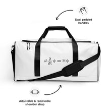 Load image into Gallery viewer, Schrödinger Duffle bag