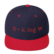 Load image into Gallery viewer, Boltzmann Snapback Hat