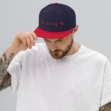 Load image into Gallery viewer, Boltzmann Snapback Hat