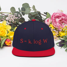Load image into Gallery viewer, Boltzmann Snapback Hat