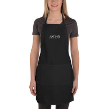 Load image into Gallery viewer, Second Law of Thermodynamics - Embroidered Apron
