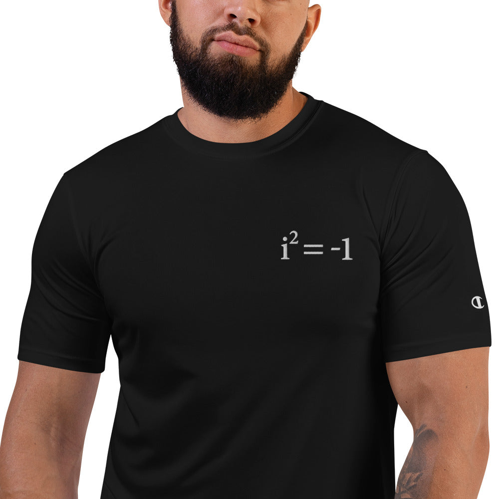Euler's Imaginary Embroidered Champion Performance T-Shirt