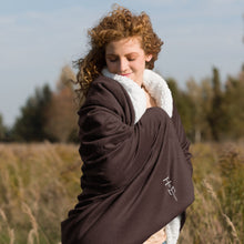 Load image into Gallery viewer, Shannon Embroidered Premium Sherpa Blanket