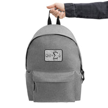 Load image into Gallery viewer, Riemann Embroidered Backpack