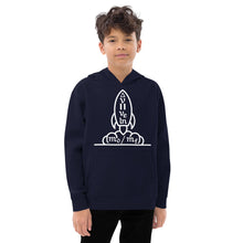 Load image into Gallery viewer, Tsiolkovsky Kids Fleece Hoodie