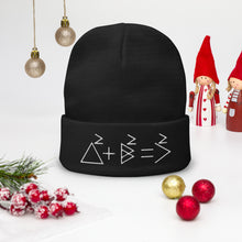 Load image into Gallery viewer, Pythagorean Embroidered Beanie