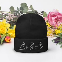 Load image into Gallery viewer, Pythagorean Embroidered Beanie