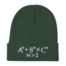Load image into Gallery viewer, Fermat Embroidered Beanie