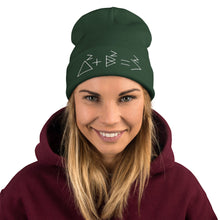 Load image into Gallery viewer, Pythagorean Embroidered Beanie