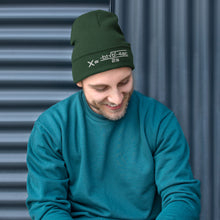 Load image into Gallery viewer, Quadratic Embroidered Beanie