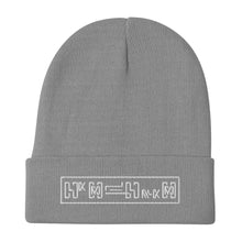 Load image into Gallery viewer, Poincaré Embroidered Beanie