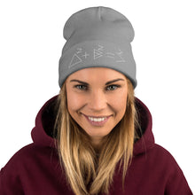Load image into Gallery viewer, Pythagorean Embroidered Beanie