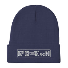 Load image into Gallery viewer, Poincaré Embroidered Beanie