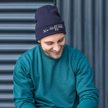 Load image into Gallery viewer, Quadratic Embroidered Beanie