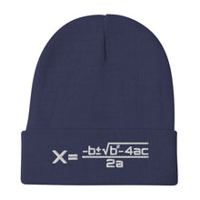 Load image into Gallery viewer, Quadratic Embroidered Beanie