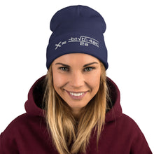 Load image into Gallery viewer, Quadratic Embroidered Beanie
