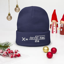 Load image into Gallery viewer, Quadratic Embroidered Beanie