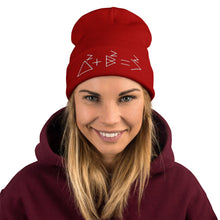 Load image into Gallery viewer, Pythagorean Embroidered Beanie