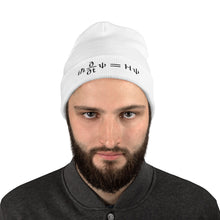 Load image into Gallery viewer, Schrödinger Embroidered Beanie