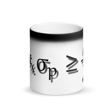 Load image into Gallery viewer, Heisenberg Uncertainty Principle Matte Black Magic Mug