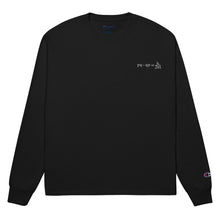 Load image into Gallery viewer, Born - Embroidered Men&#39;s Champion Long Sleeve Shirt
