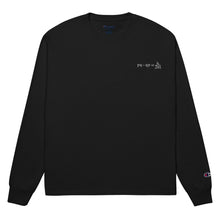 Load image into Gallery viewer, Born - Embroidered Men's Champion Long Sleeve Shirt