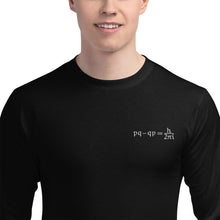 Load image into Gallery viewer, Born - Embroidered Men's Champion Long Sleeve Shirt