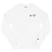 Load image into Gallery viewer, Golden Ratio Embroidered Men&#39;s Champion Long Sleeve Shirt
