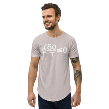 Load image into Gallery viewer, Clausius -  Men&#39;s Curved Hem T-Shirt
