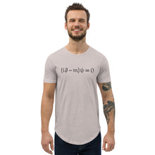 Load image into Gallery viewer, Dirac Men&#39;s Curved Hem T-Shirt
