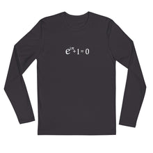 Load image into Gallery viewer, Euler's Identity Long Sleeve Fitted Crew