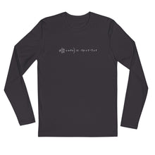 Load image into Gallery viewer, Navier-Stokes Long Sleeve Fitted Crew