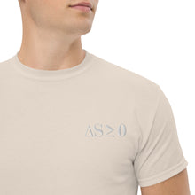 Load image into Gallery viewer, Second Law of Thermodynamics - embroidered men's heavyweight tee