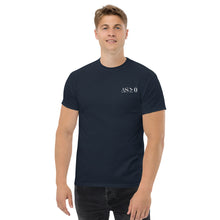 Load image into Gallery viewer, Second Law of Thermodynamics - embroidered men's heavyweight tee