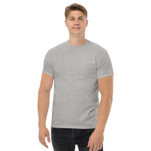 Load image into Gallery viewer, Second Law of Thermodynamics - embroidered men's heavyweight tee