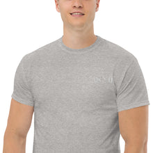 Load image into Gallery viewer, Second Law of Thermodynamics - embroidered men's heavyweight tee