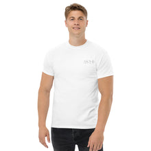 Load image into Gallery viewer, Second Law of Thermodynamics - embroidered men's heavyweight tee