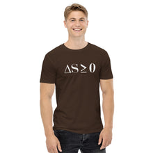 Load image into Gallery viewer, Second Law of Thermodynamics - men's staple tee