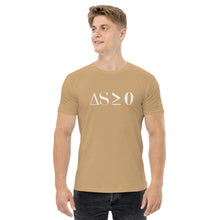 Load image into Gallery viewer, Second Law of Thermodynamics - men's staple tee