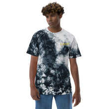 Load image into Gallery viewer, Avogadros - Embroidered 3/4 Oversized Tie-dye T-shirt