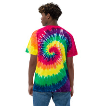 Load image into Gallery viewer, Avogadros - Embroidered 3/4 Oversized Tie-dye T-shirt
