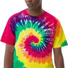 Load image into Gallery viewer, Fermat Embroidered Oversized Tie-dye T-shirt