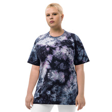 Load image into Gallery viewer, Fermat Embroidered Oversized Tie-dye T-shirt