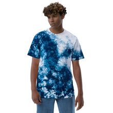 Load image into Gallery viewer, Fermat Embroidered Oversized Tie-dye T-shirt