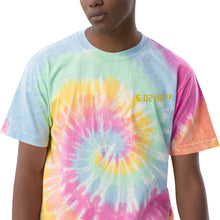 Load image into Gallery viewer, Avogadros - Embroidered 3/4 Oversized Tie-dye T-shirt